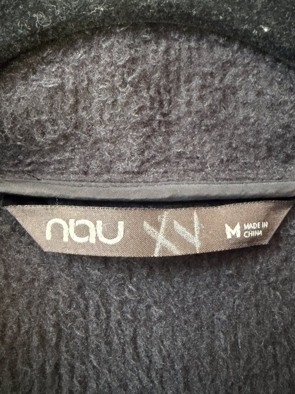 Nau Black Outdoor Hooded Softshell Jacket Size M - Picture 7 of 10